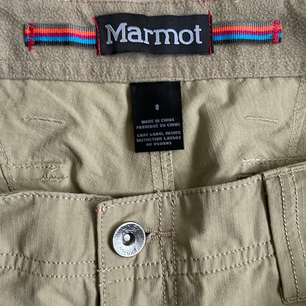 Marmot Khaki Hiking Shorts